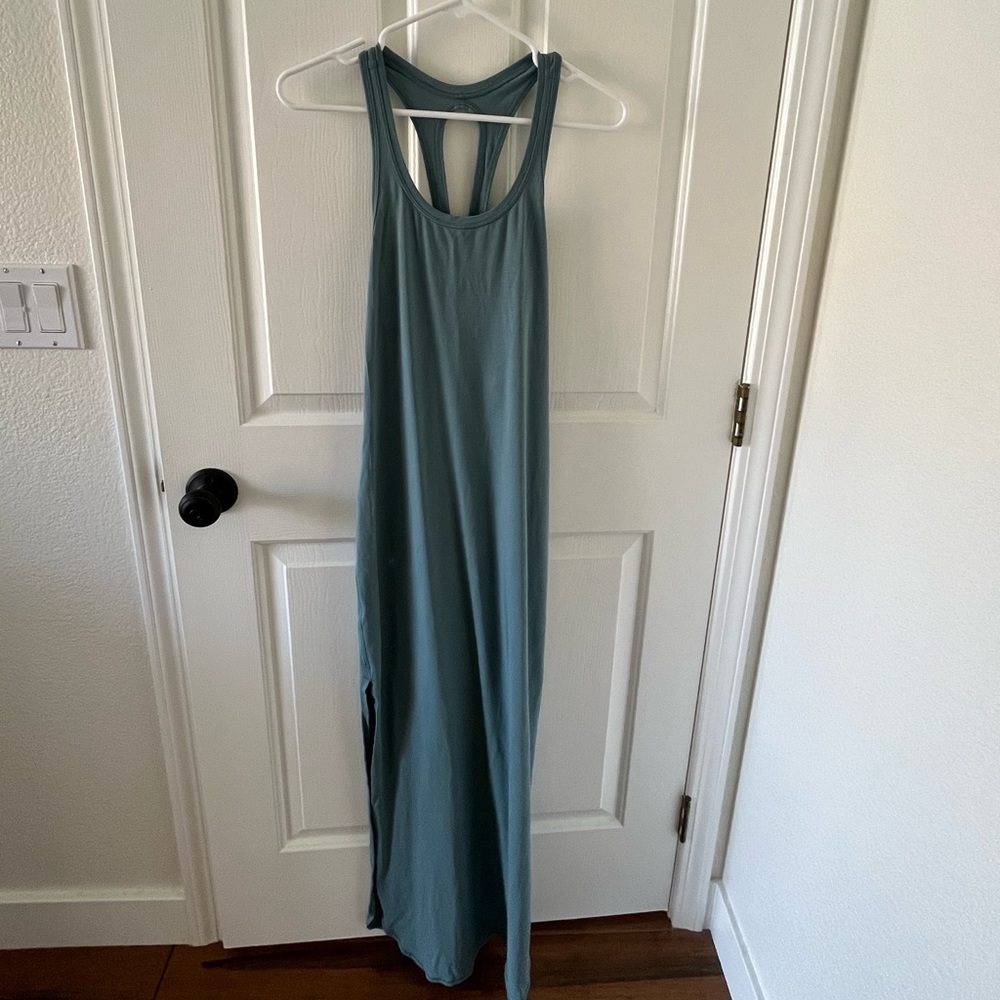 Lululemon double slit maxi dress